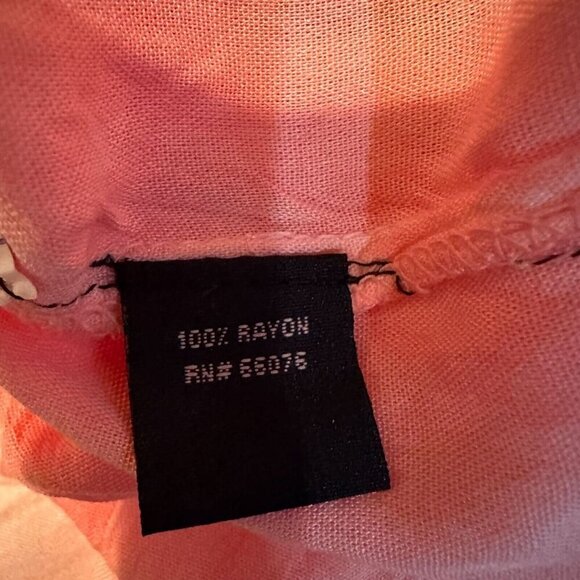 Raviya Womens Size S Coral Orange Tiered Dress Swimsuit Cover-Up NWT - Picture 8 of 9